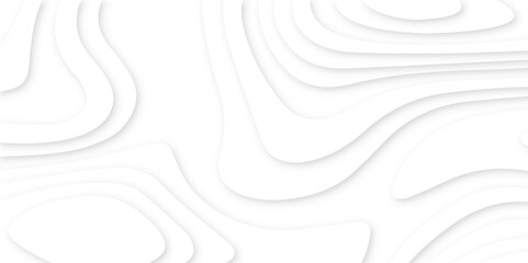 Abstract modern 3d Paper cut white background .white waves background ,paper art style, flyers posters prints .geometric background overlap layer.	
