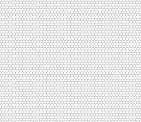 Abstract vector background. Hexagon mosaic pattern. Small hexagon geometric shapes. Seamless tileable vector illustration.
