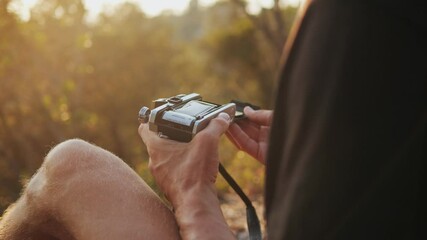 A Nature Enthusiast Passionately Capturing Stunning Wilderness Moments With Their Camera