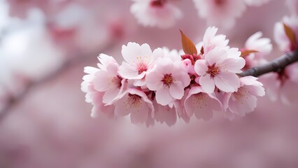 pink cherry blossoms