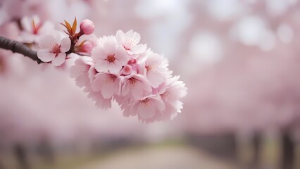 pink cherry blossoms