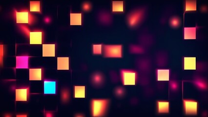 background with glowing lights