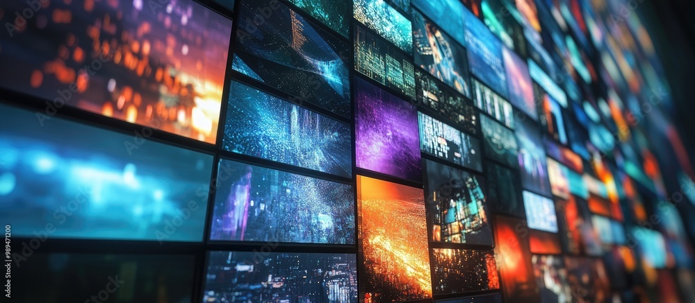 Poster 4k resolution display showcasing a comparison of various screen resolutions