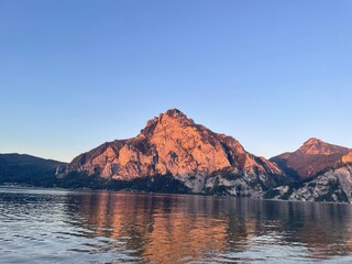 Sunset on the alps - Austria