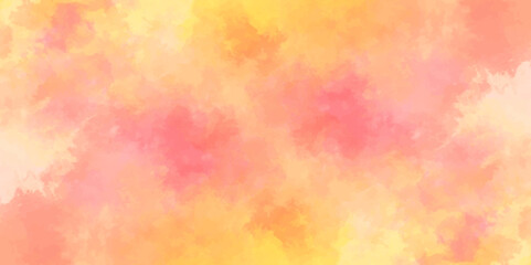 abstract colorful background with bokeh .Delicate sepia background with paint stains watercolor texture .subtle watercolor pink yellow blue gradient illustration.	