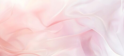 Abstract Pink and White Gradient Blurred Background