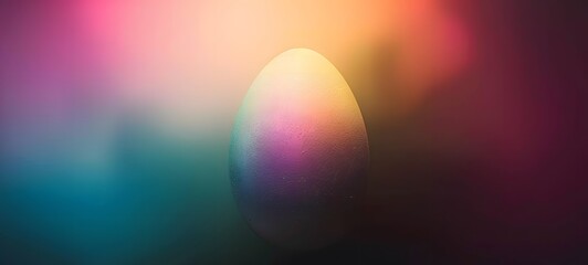 Abstract Egg Shape Gradient Background