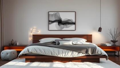 bedroom in hotel