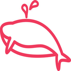 Single isolated icon with outline style icon on white background