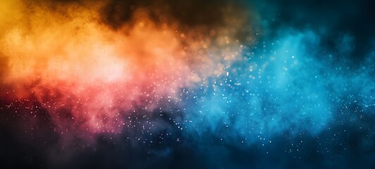 Fototapeta premium Abstract Blurred Rainbow Color Background with Grainy Texture