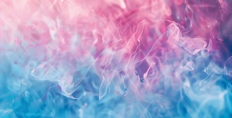 Fototapeta premium Abstract Blurred Shapes in Pink & Blue Gradient