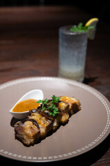 Western Food, pasta, dark food photography