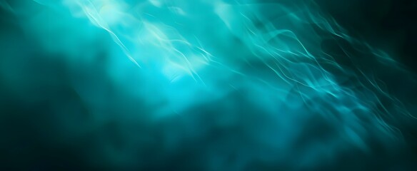 Abstract Teal And Blue Gradient Background
