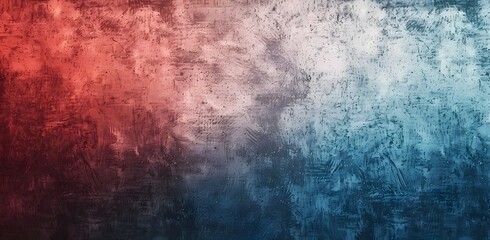Grainy Red Blue Gradient Abstract Background