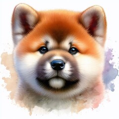 Obraz premium Akita Inu - Shibu
