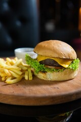 western food chicken steak burger american