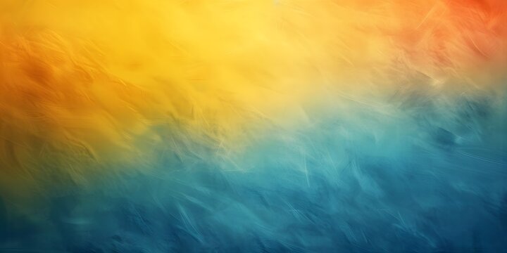 Abstract Gradient Background Yellow Blue Orange
