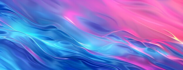 Fototapeta premium Abstract Gradient Background with Blurred Neon Colors