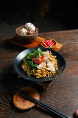 Indomie, Chef variant, street food, indonesian dish, authentic, noodle