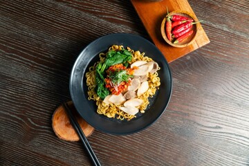 Indomie, Chef variant, street food, indonesian dish, authentic, noodle