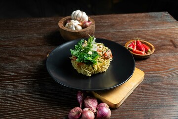 Indomie, Chef variant, street food, indonesian dish, authentic, noodle