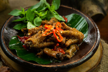 Nusantara indonesian traditional food chef south east asia