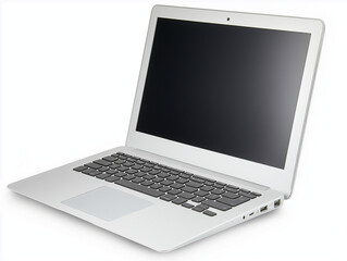 Fototapeta premium Sleek Laptop Design: Vector and Transparent Background