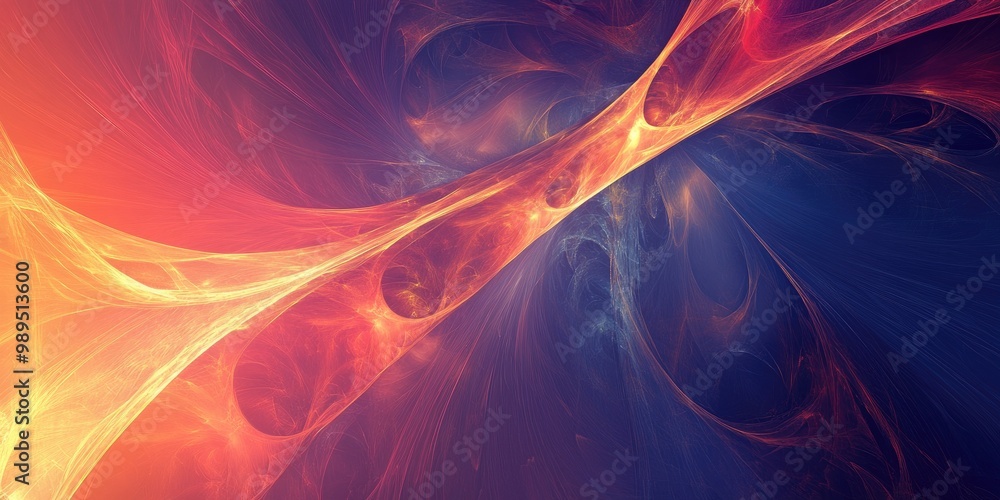 Aufkleber abstract fractal background suitable for brochures advertisements websites and various graphic desig
