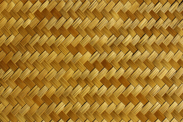 Weave texture. natural straw background. the texture of rattan weaving. heterogeneity and...