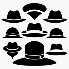 set of hats