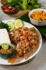 Nusantara indonesian traditional food chef south east asia