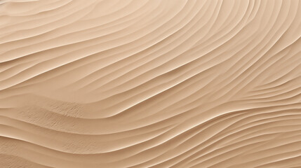 Minimalist Sand Dunes Abstract In Warm Beige Tones