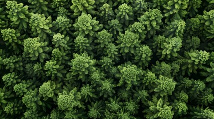 Forest landscape pattern background top view generated by ai