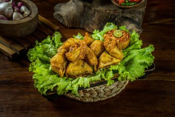 Nusantara indonesian traditional authentic food