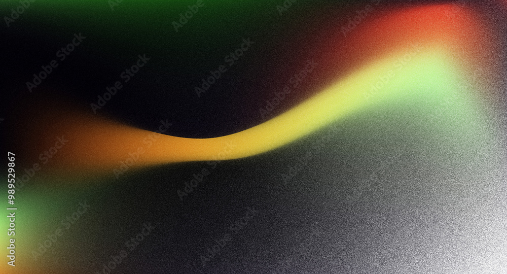 Poster grainy yellow black abstract background with smooth gradient transitions
