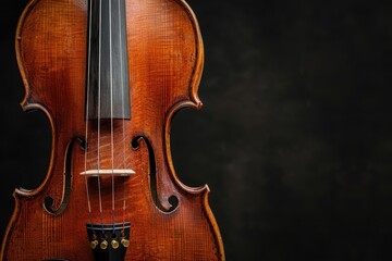 Fototapeta premium Solo violin in orchestra