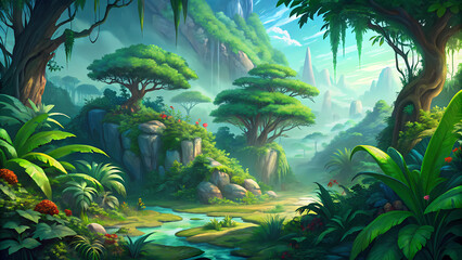tropical coral reef