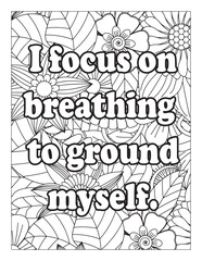 Relax yourself with our inspiring quote coloring pages! Proverbs, Sayings, Famous quotes included into beautiful and various patterns to color. Motivational quote coloring page. Inspirational quotes.