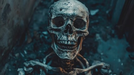 skeleton for Halloween