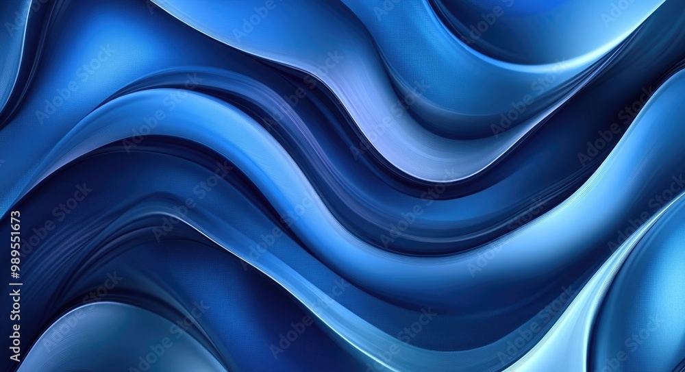 Poster elegant wavy pattern. creative gradient wallpaper with soft wave design
