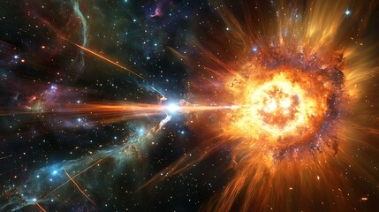 Hypernova Jets Highlighting Cosmic Energies Near Laniakea Supercluster