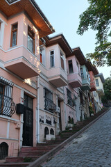 casas coloridas balat istambul turquia