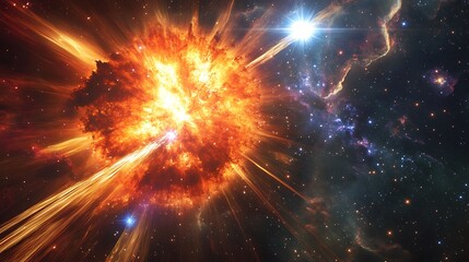 Stellar Cataclysm: Hypernova Explosion Near Cepheid Variable Star and Laniakea Supercluster
