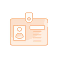 Courier ID Badge