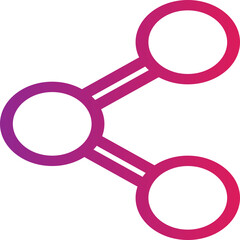 Single isolated icon with outline style icon on white background