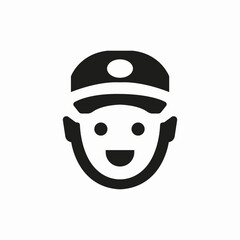 plumber man icon sign vector