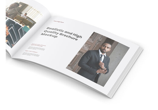 Page Zoom Brochure Mockup