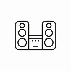 sound speaker icon sign vector