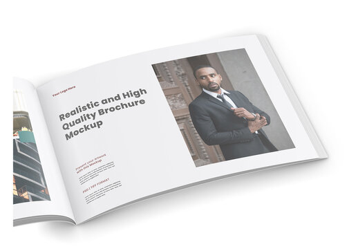 Page Zoom Brochure Mockup