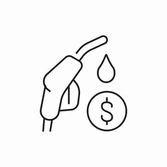 eco fuel profitable icon sign vector